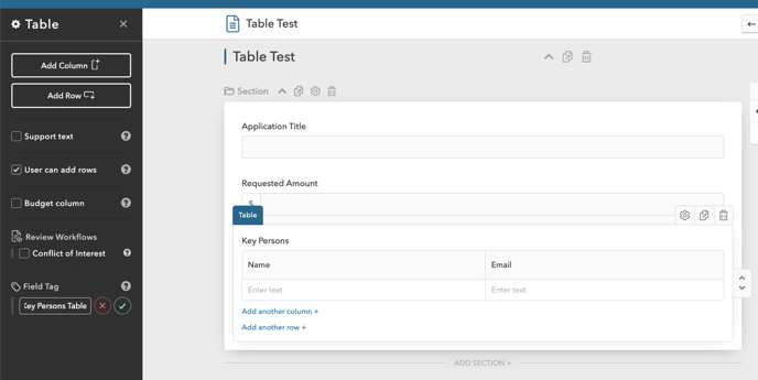 Tahua - Improved Table Tagging